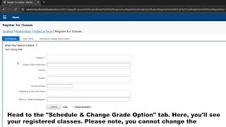 Grade Option Tutorial