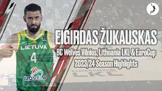 Eigirdas Zukauskas #6 highlights. 2023/24 season