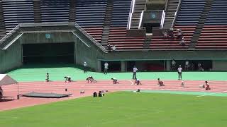 2019.07.28 福岡県中学陸上 女子200ｍ決勝