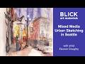 Urban Sketching in Seattle: Eleanor Doughty’s On-Location Drawing Process with Neocolor II
