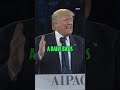 Donald Trump on the best path towards peace between Israel and Palestinians