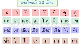 EP3 : Thai vowels |​ ស្រៈភាសាថៃ​ | สระในภาษาไทย