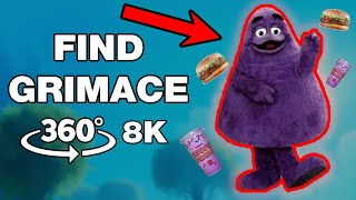Find GRIMACE SHAKE 🥤🍔 360° VR Finding Challenge 🔍 #grimaceshake