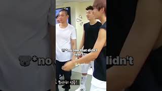 When MiniMoni🐥🐨 Accidentally Rip Off Their Shirt🤣🤣#shorts #bts #jimin #rm