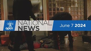 APTN National News June 7, 2024 – Findings of a youth violence report, Overdose documentary