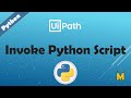 UiPath | Invoke Python Script | Invoke Python Code | How to invoke python code in UiPath | Python