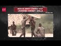 rajasthan indian army carries out unarmed combat drills in jaisalmer