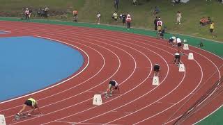 20190428114541 108年全國大專校院運動會田徑賽公開男組400公尺預賽第6組 臺灣師大楊隆翔 東華大學劉家瑋 北市大學趙致堯 進準決賽。