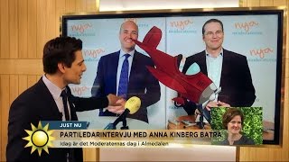 Marcus Oscarsson: "Ett kamikazeuppdrag för AKB" - Nyhetsmorgon (TV4)