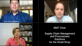 MMT Chat: Supply Chain Management and Procurement Solutions for the Small Shop