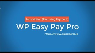 How to Accept Square Recurring Payments - WP Easy Pay (v1.5)