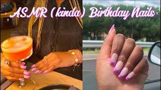 BIRTHDAY SERIES: PART 1 | GETTING MY BIRTHDAY NAILS | KEZIAH