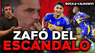 Análisis al hueso del triunfo de Boca ante Aldosivi