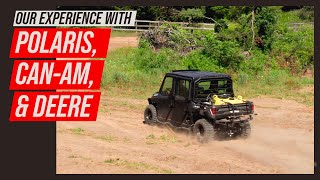 4x4 Quad Reviews: Polaris, Can-Am, or John Deere Gator (yeah right! 😂)