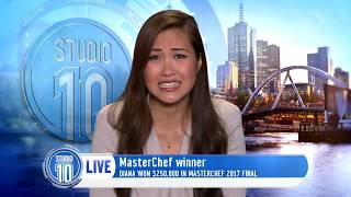 MasterChef Australia Winner 2017, Diana Chan | Studio 10