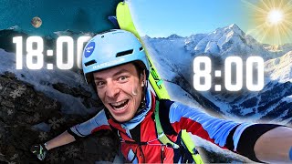 An EXTREME Ski Day: Escaping the Mountain Before the Night - (Fotscher Express - 4000m+ )