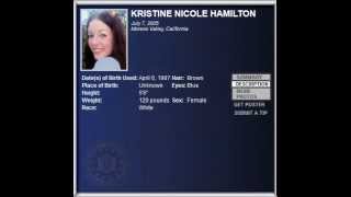 FBI Wanted - KRISTINE NICOLE HAMILTON - Kidnappings & Missing Persons