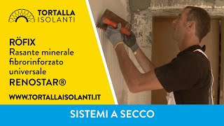 RÖFIX RENOSTAR® Rasante minerale fibrorinforzato universale