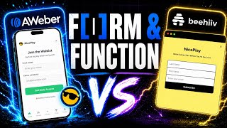 AWeber AI Signup Form Builder vs Beehiiv: A Pickleball Signup Form in 45 Seconds