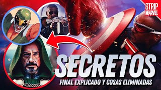 💥SECRETOS OCULTOS💥 CAPITÁN AMERICA: BRAVE NEW WORLD ¡FINAL EXPLICADO Y MAS!