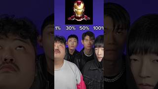 50% to 100% iron M glitching 🤫 #beatbox #tiktok #trend