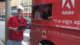 Adobe fuels Dreamforce '15 with free food trucks | Adobe Acrobat