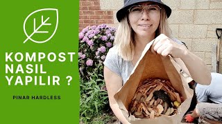 MUTFAK ve BAHÇE ATIKLARI ILE KOMPOST YAPIMI ✅ | Kendi attığını dönüştür ♻️Bolum--1 #compost