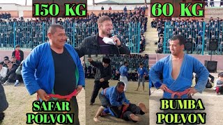 BUMBA POLVON SAFAR POLVON 60 KG 150 KG BUNAQASI BUMAGAN