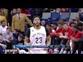 anthony davis full highlights vs mavericks 2016.12.26 28 pts 16 reb