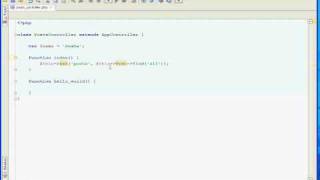 Cakephp Blog Tutorial Part 3 - Using the Find Method