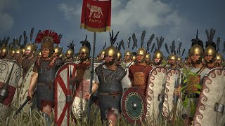 The Battle of Trebia 218 BC l Historical Cinematic Battle l Total war Rome 2