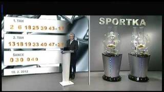 Sportka - 19. 2. 2012