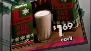 Safeway Christmas Beverage Sale 80s Commercial (1986)