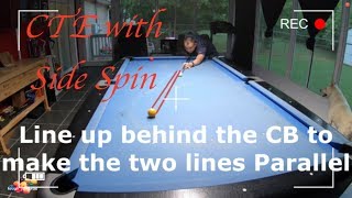 CTE Aiming w/ Side Spin, Basic Position Play, Pool Lessons