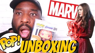 WANDA MAXIMOFF END GAME EXCLUSIVE ! | MARVEL FUNKO POPS UNBOXINGS!