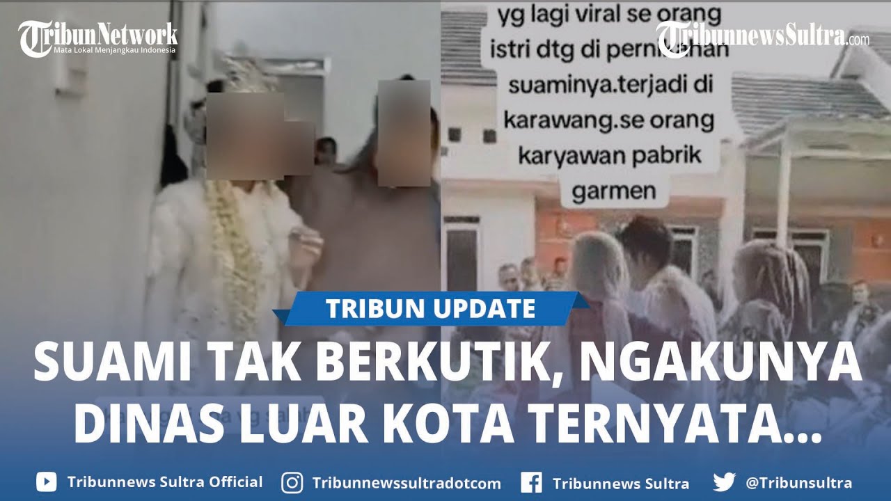 Suami Di Karawang Nikah Lagi Padahal Ngaku Ke Istri Dinas Luar, Ibu ...