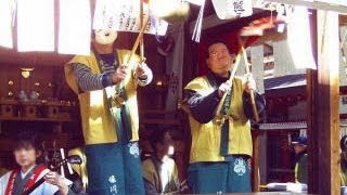 堀川戎神社の十日戎　「しころ」奉納演奏　Touka-ebisu, Shikoro