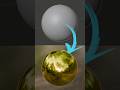 Blender Gold Material using Principled BSDF shader node #blender #tutorial #cgian