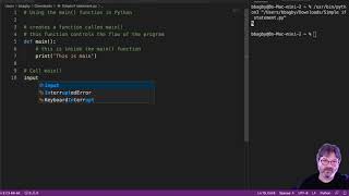 main function Python