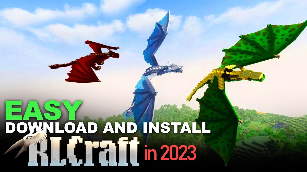 How To Download And Install RLCRAFT In 2023 - The Easy Way - YouTube