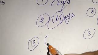 Maya name signature style || AtoZsignature || Signatures || \