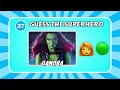 guess the superhero by emoji superhero quiz 🦸‍♂️