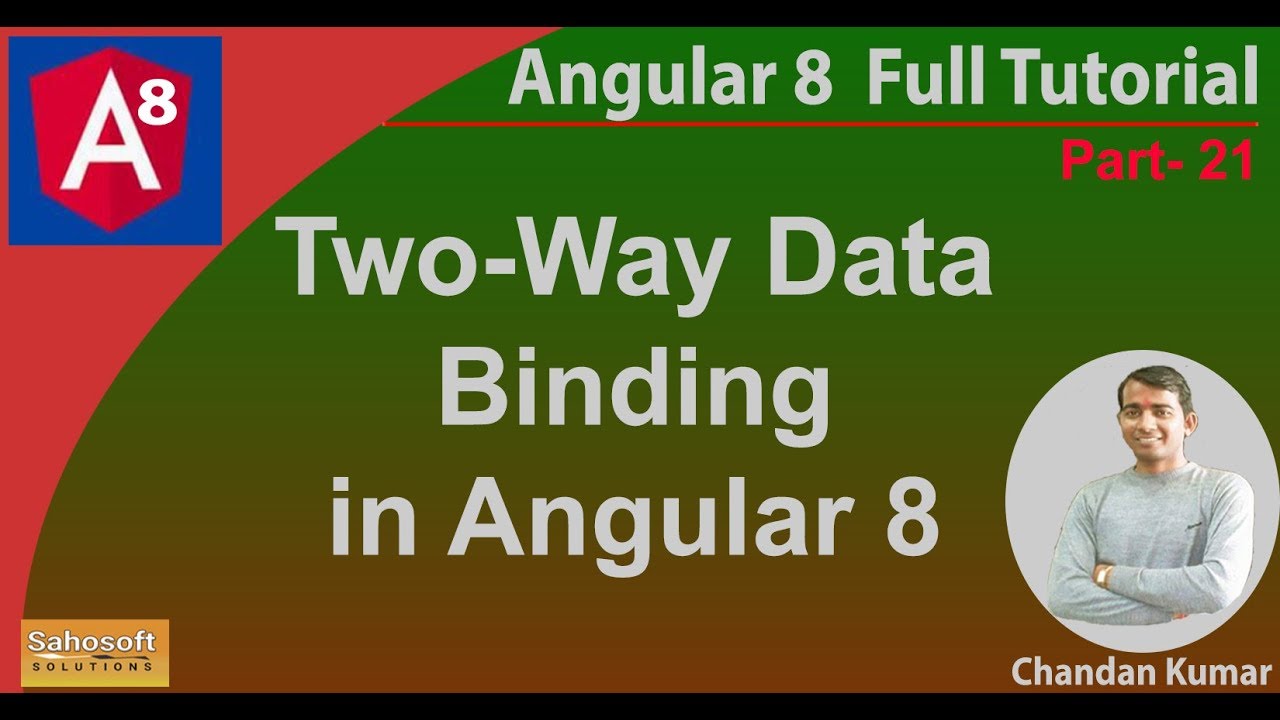 Two Way Data Binding In Angular 8 | Angular 8 Tutorial In Hindi - YouTube