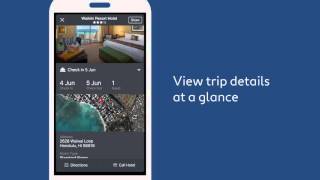 Organize your trip itineraries with the Expedia App