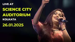 Shreya Ghoshal Concert 26/01/2025 (Science City Auditorium)