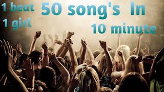 50 Songs-10 mins | 1 Beat Mashup | Romantic Songs Love Mashup💝💝💝💝
