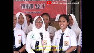 SMP NEGERI 2 WONOGIRI -Ldr Wirangrong Pl Nem-Lanc Sajake Piye Sl Sanga- Kebudayaan Wonogiri channel.