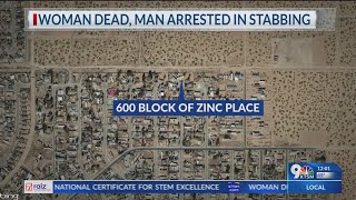 Woman dead, man arrested in stabbing in East El Paso County