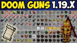 Minecraft GUN mod 1.19.4 - How download and install MC Doom mod 1.19.4 (with Fabric)
