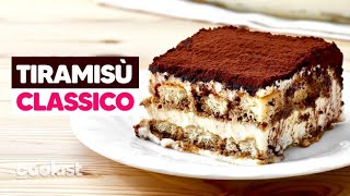 TIRAMISÙ CLASSICO: la ricetta facile per farlo super CREMOSO 😋💖